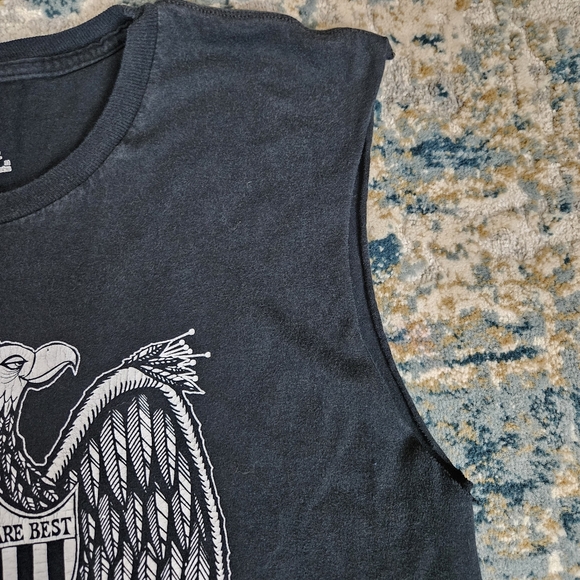 Ernie Ball Guitar Strings Shirt Mens L Black Graphic Print T-Shirt Distressed - Picture 4 of 8